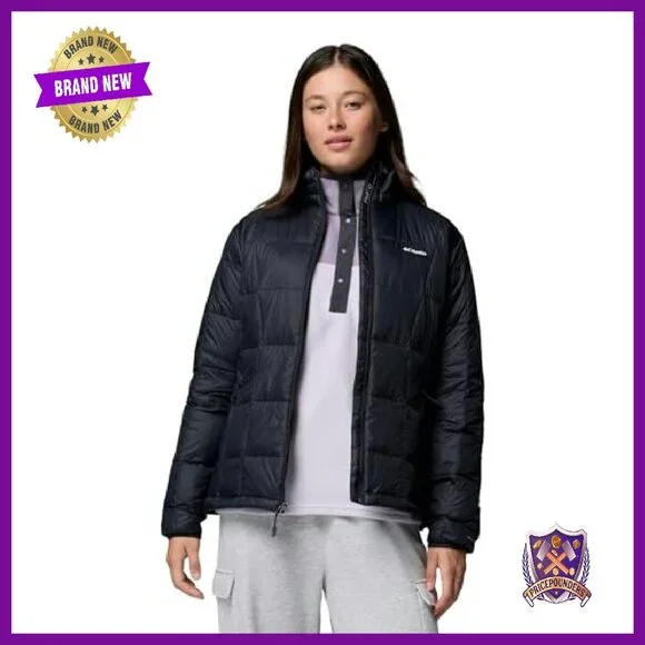 Women's Down Jacket with Thermal Lining, Water Resistant, Multiple Pockets